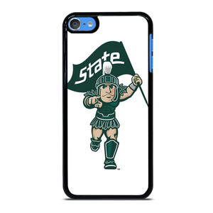 MICHIGAN STATE SPARTANS LOGO FOOTBALL MASCOT iPod Touch 7 Case