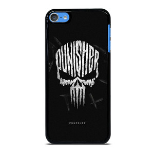 THE PUNISHER SKULL LOGO FRANK CASTLE MARVEL iPod Touch 7 Case