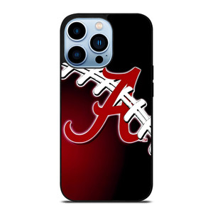 ALABAMA CRIMSON TIDE BAMA LOGO FOOTBALL iPhone 13 Pro Max Case Cover