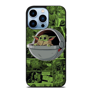 BABY YODA STAR WARS COMICS iPhone 13 Pro Max Case Cover