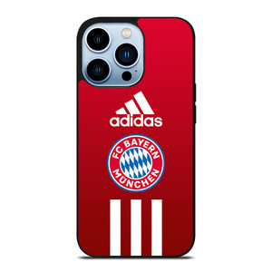 BAYERN MUNCHEN FC ADIDAS STRIPES iPhone 13 Pro Max Case Cover