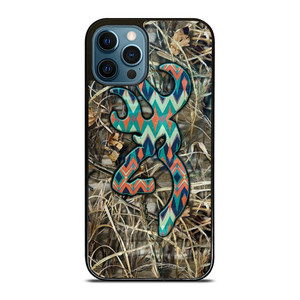 CAMO BROWNING LOGO iPhone 12 Pro Max Case Cover