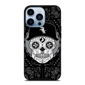 CHICAGO WHITE SOX LOGO SKULL ART iPhone 13 Pro Max Case Cover