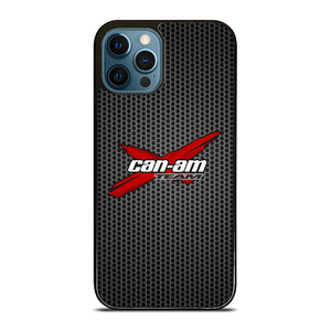 CAN AM X TEAM METAL LOGO iPhone 12 Pro Max Case Cover