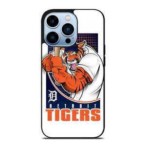 DETORIT TIGERS CLUB LOGO BASEBALL TEAM MLB ICON iPhone 13 Pro Max Case Cover