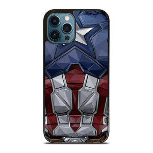 CAPTAIN AMERICA SUIT ARMOR AVENGERS iPhone 12 Pro Max Case Cover