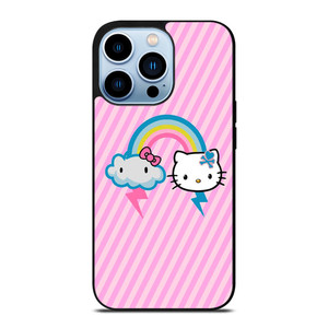 HELLO KITTY CLOUD RAINBOW iPhone 13 Pro Max Case Cover