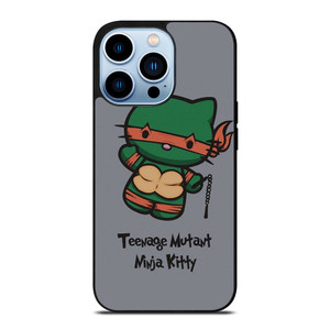 HELLO KITTY TMNT TEENAGE MUTANT NINJA KITTY iPhone 13 Pro Max Case Cover