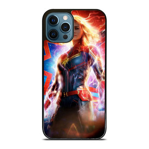 CAPTAIN MARVEL SUPER HERO iPhone 12 Pro Max Case Cover