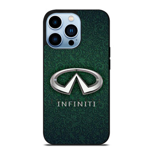 INFINITI CAR LOGO GREEN PATTERN iPhone 13 Pro Max Case Cover
