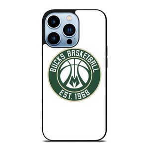MILWAUKEE BUCKS LOGO BASKETBALL 1968 iPhone 13 Pro Max Case Cover