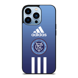 NEW YORK CITY FC ADIDAS STRIPES iPhone 13 Pro Max Case Cover