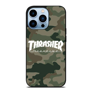 THRASHER SKATEBOARD MAGAZINE CAMO iPhone 13 Pro Max Case Cover