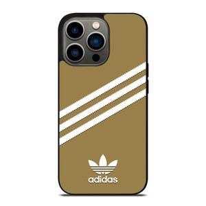 ADIDAS ORIGINALS STRIPES BEIGE iPhone 13 Pro Case Cover