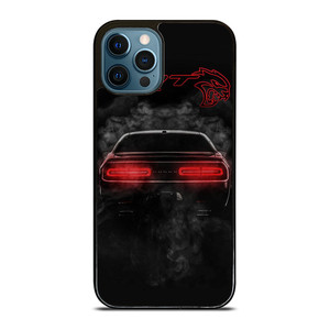 CHALLENGER HELLCAT BLACK DODGE SRT iPhone 12 Pro Max Case Cover CHALLENGER HELLCAT BLACK DODGE SRT iPhone 12 Pro Max Case Cover