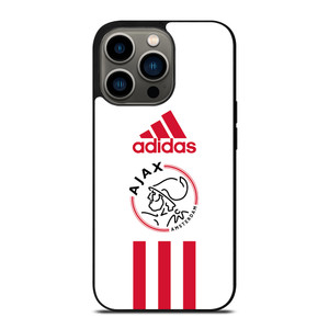 AJAX AMSTERDAM FC ADIDAS STRIPES iPhone 13 Pro Case Cover AJAX AMSTERDAM FC ADIDAS STRIPES iPhone 13 Pro Case Cover