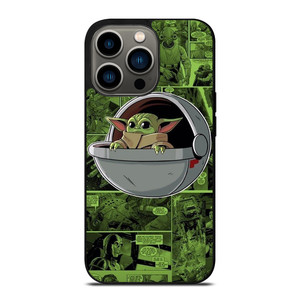 BABY YODA STAR WARS COMICS iPhone 13 Pro Case Cover
