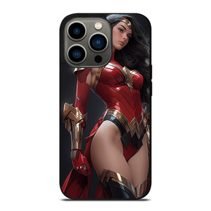 BEAUTIFUL SUPERHERO WONDER WOMAN DC COMIC iPhone 13 Pro Case Cover