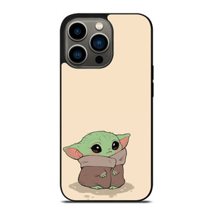 CUTE BABY YODA STAR WARS CARTOON iPhone 13 Pro Case Cover