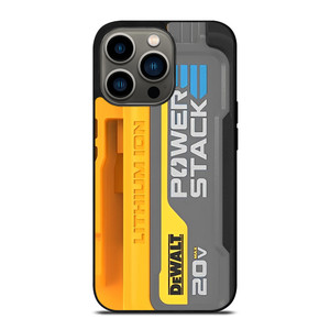 DEWALT LOGO LITHIUM ION BATTERY 20 V ICON iPhone 13 Pro Case Cover DEWALT LOGO LITHIUM ION BATTERY 20 V ICON iPhone 13 Pro Case Cover