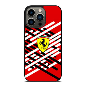 FERRARI RED LOGO NEW iPhone 13 Pro Case Cover