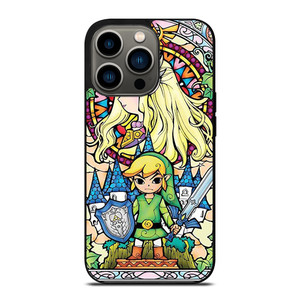 GAMES LEGEND OF ZELDA GLASS ART iPhone 13 Pro Case Cover