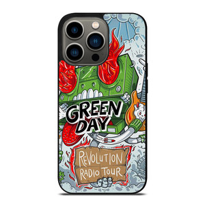 GREEN DAY BAND REVOLUTION RADIO TOUR iPhone 13 Pro Case Cover