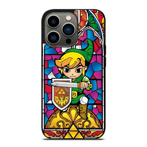 LEGEND OF ZELDA GAMES GLASS ART iPhone 13 Pro Case Cover