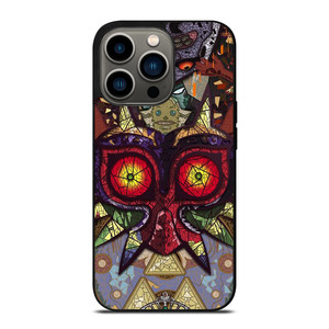 MAJORA MASK LEGEND OF ZELDA GAMES MOZAIK iPhone 13 Pro Case Cover
