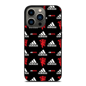 MANCHESTER UNITED ADIDAS PATTERN iPhone 13 Pro Case Cover