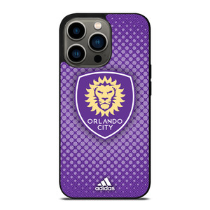 ORLANDO CITY FC SOCCER MLS ADIDAS iPhone 13 Pro Case Cover
