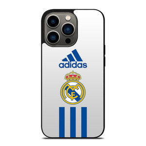 REAL MADRID CF ADIDAS STRIPES iPhone 13 Pro Case Cover