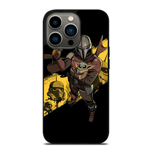 THE MANDALORIAN BABY YODA STAR WARS iPhone 13 Pro Case Cover