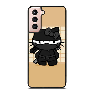 BLACK NINJA HELLO KITTY NINJA Samsung Galaxy S21 Case Cover