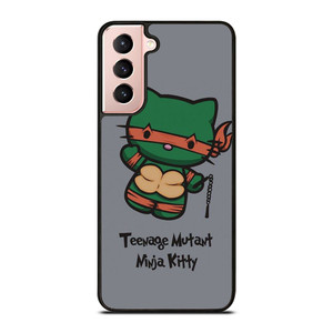 HELLO KITTY TMNT TEENAGE MUTANT NINJA KITTY Samsung Galaxy S21 Case Cover