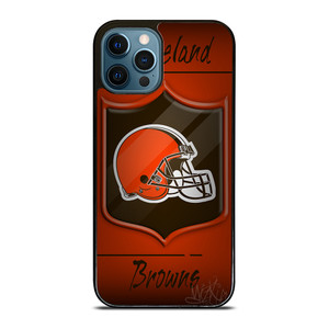CLEVELAND BROWNS HELMET LOGO iPhone 12 Pro Max Case Cover