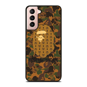 MCM BY BATHING APE CAMO Samsung Galaxy S21 Case Cover