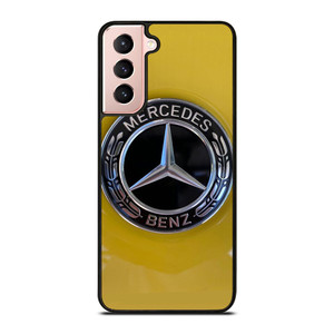 MERCEDES BENZ CAR LOGO YELLOW ICON Samsung Galaxy S21 Case Cover