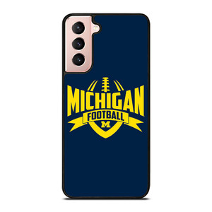 MICHIGAN WOLVERINES LOGO COLLEGE FOOTBALL TEAM Samsung Galaxy S21 Case Cover