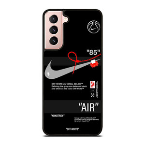 NIKE SHOES X OFF WHITE BLACK 85 Samsung Galaxy S21 Case Cover NIKE SHOES X OFF WHITE BLACK 85 Samsung Galaxy S21 Case Cover