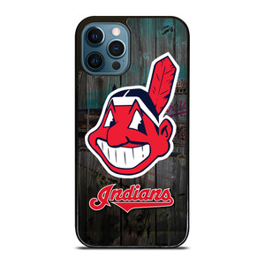 CLEVELAND INDIANS WOODEN LOGO iPhone 12 Pro Max Case Cover CLEVELAND INDIANS WOODEN LOGO iPhone 12 Pro Max Case Cover