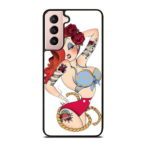SAILOR JERRY TATTOO JESSICA RABBIT Samsung Galaxy S21 Case Cover SAILOR JERRY TATTOO JESSICA RABBIT Samsung Galaxy S21 Case Cover