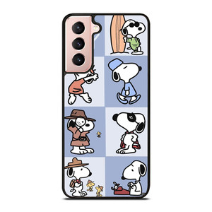 SNOOPY THE PEANUTS CHARLIE BROWN CARTOON Samsung Galaxy S21 Case Cover