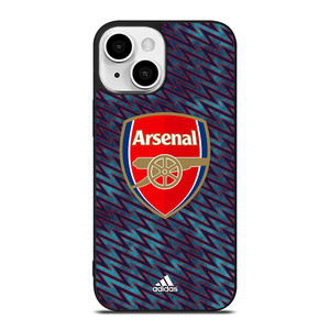 ARSENAL FOOTBALL CLUB ADIDAS iPhone 13 Mini Case Cover ARSENAL FOOTBALL CLUB ADIDAS iPhone 13 Mini Case Cover