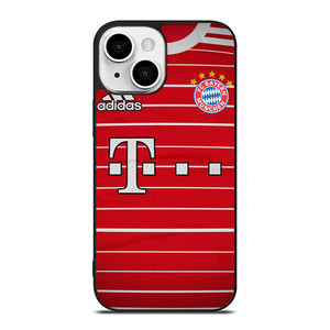 BAYERN MUNCHEN LOGO JERSEY MUNICH FOOTBALL iPhone 13 Mini Case Cover BAYERN MUNCHEN LOGO JERSEY MUNICH FOOTBALL iPhone 13 Mini Case Cover