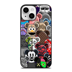 BEARBRICK BRAND COLABORATION iPhone 13 Mini Case Cover BEARBRICK BRAND COLABORATION iPhone 13 Mini Case Cover