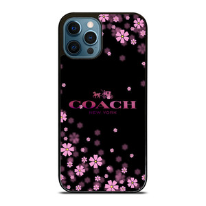 COACH FLOWERS PURPLE iPhone 12 Pro Max Case Cover COACH FLOWERS PURPLE iPhone 12 Pro Max Case Cover