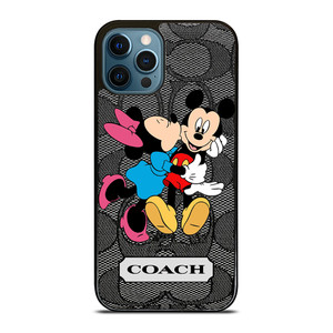 COACH MINNIE MICKEY MOUSE KISS iPhone 12 Pro Max Case Cover