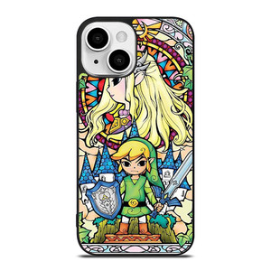 GAMES LEGEND OF ZELDA GLASS ART iPhone 13 Mini Case Cover