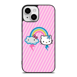 HELLO KITTY CLOUD RAINBOW iPhone 13 Mini Case Cover
